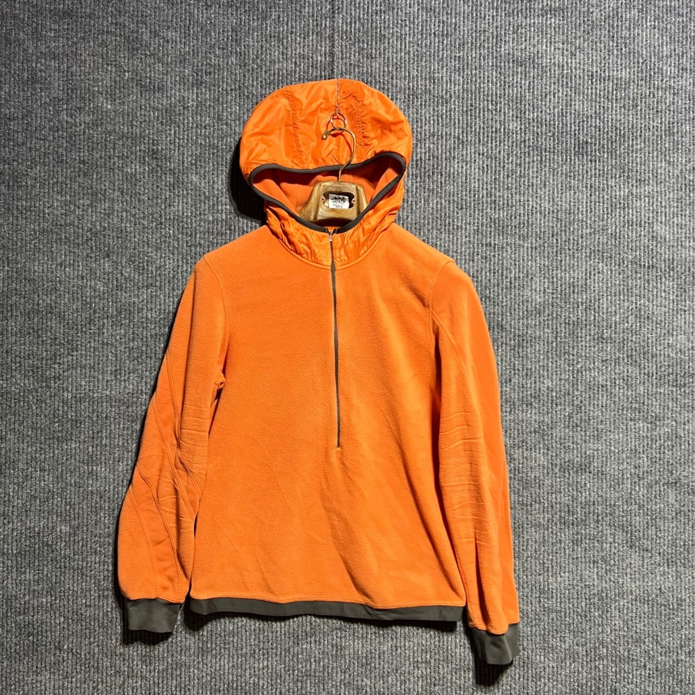 Frauenschuh Half Zip Fleece Hoodie Womens 1 Orange Gorpcore Alpine Luxury Ski